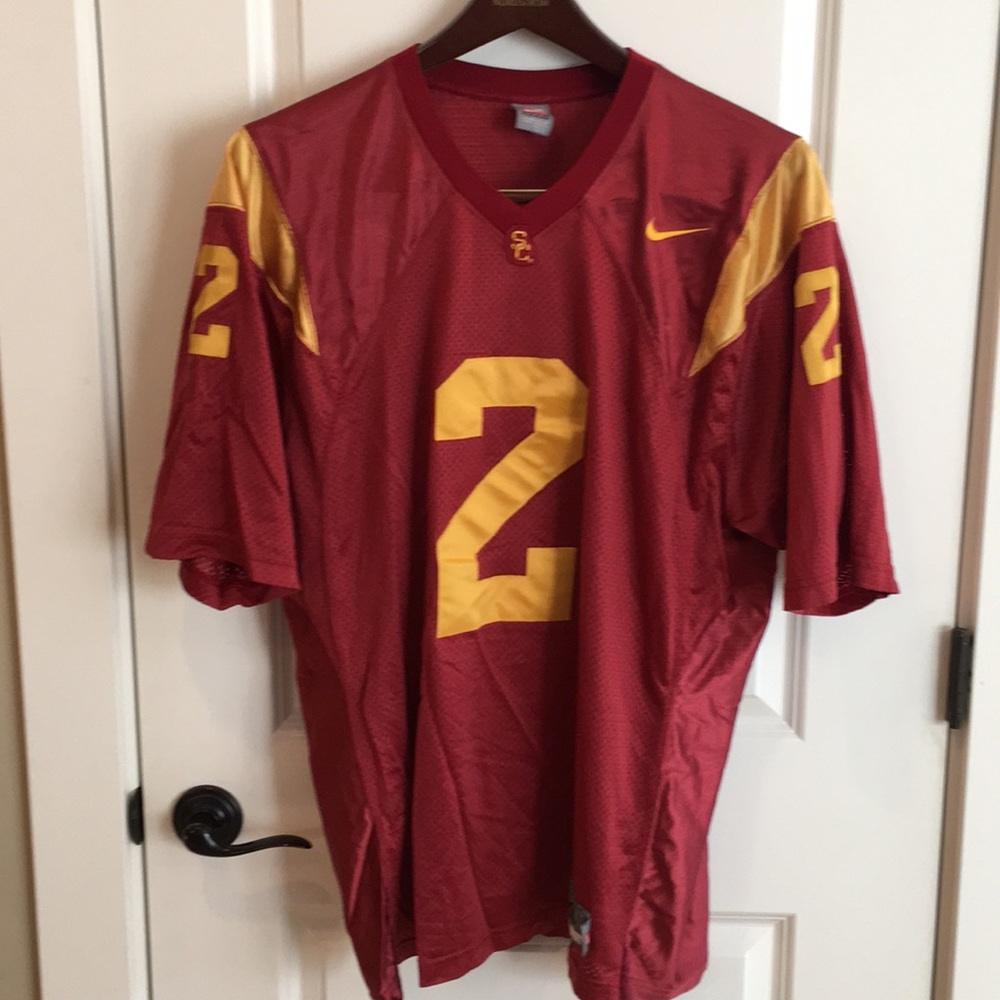 USC Trojan Football Jersey Size XL (length 2+)